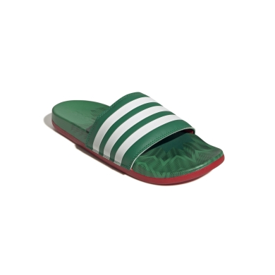 adidas Klapki Adilette Comfort 3-Pasy zielony/biały/czerwony - 1 para